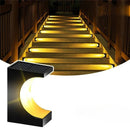 Luminária LED Solar para Escadas - Ilumine exteriores